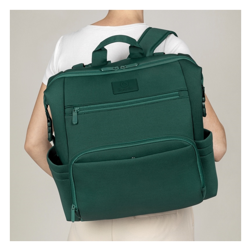 Lionelo - Beebivoodi kott CUBE Green Forest