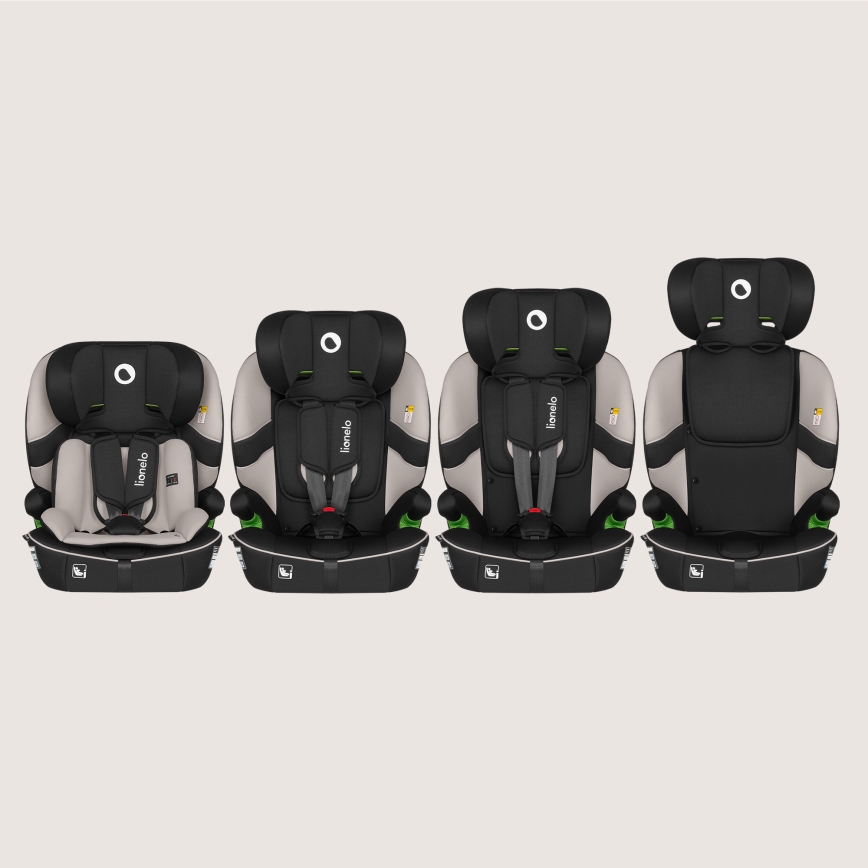 Lionelo - BILLY i-Size laste turvatool 76-150 cm, beež (latte)