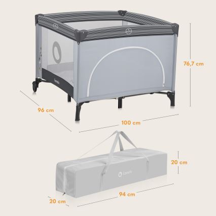 Lionelo - BONNIE mänguait Grey Stone
