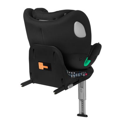 Lionelo - Turvatool alusega, pööratav BRAAM AIR i-Size 40-150 cm süsinikmust