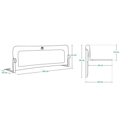 Lionelo - EVA beež voodipiire