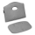 Lionelo - FLORIS CUSHION laste söögitooli pehmendus Grey Stone