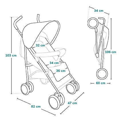 Lionelo - Golfikäru ELIA tumehall