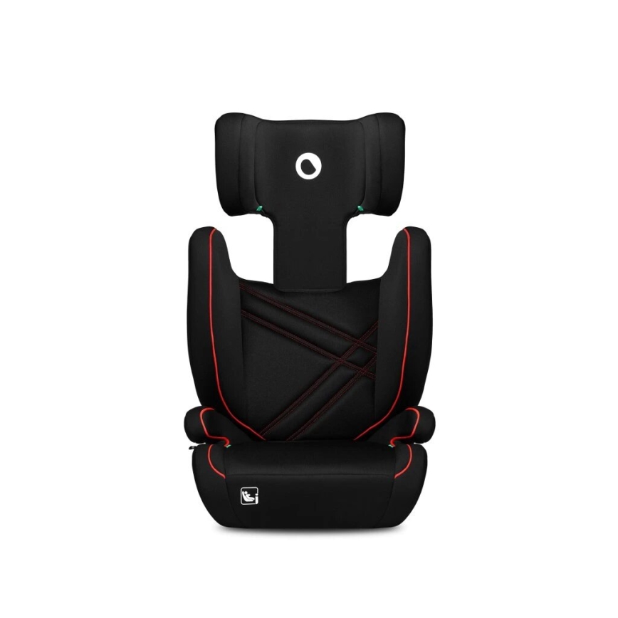 Lionelo - HUGO i-Size turvatool 100-150 cm must/punane