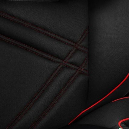 Lionelo - HUGO i-Size turvatool 100-150 cm must/punane