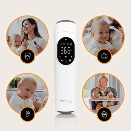 Lionelo - Infrapuna termomeeter FEVERSCAN 2xAAA