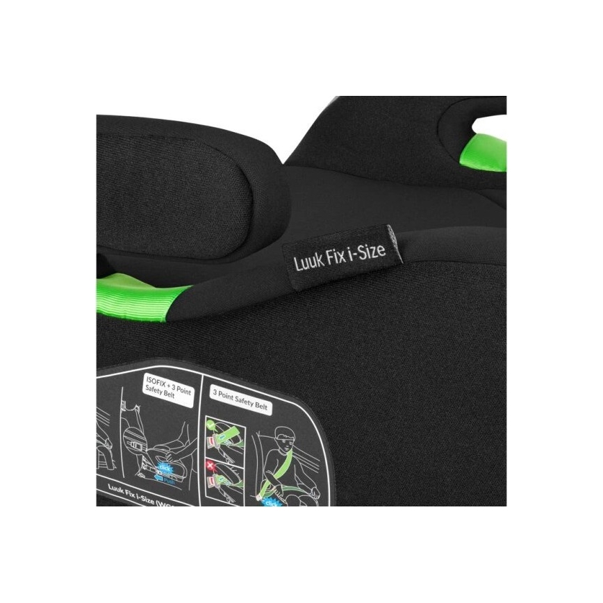 Lionelo - Istmekõrgendus LUUK FIX i-Suurus 125-150 cm must