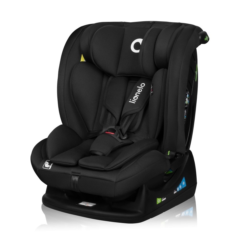 Lionelo - IZZY i-Size laste turvatool 40-150 cm Must Carbon