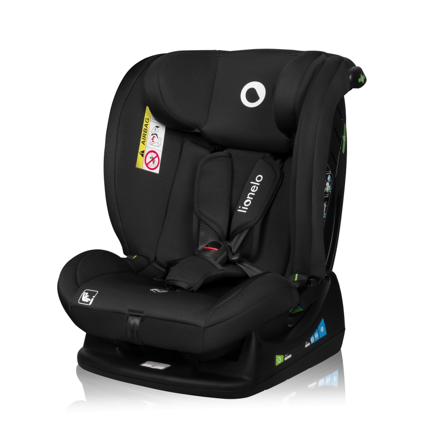 Lionelo - IZZY i-Size laste turvatool 40-150 cm Must Carbon