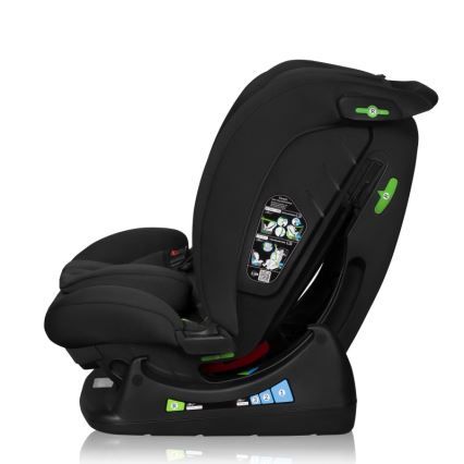 Lionelo - IZZY i-Size laste turvatool 40-150 cm Must Carbon