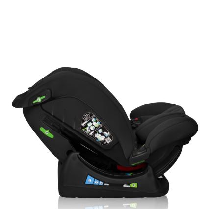 Lionelo - IZZY i-Size laste turvatool 40-150 cm Must Carbon