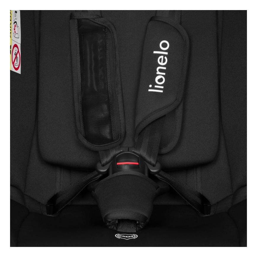 Lionelo - IZZY i-Size laste turvatool 40-150 cm Must Carbon