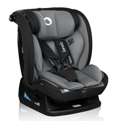 Lionelo - IZZY i-Size laste turvatool 40-150 cm must-hall