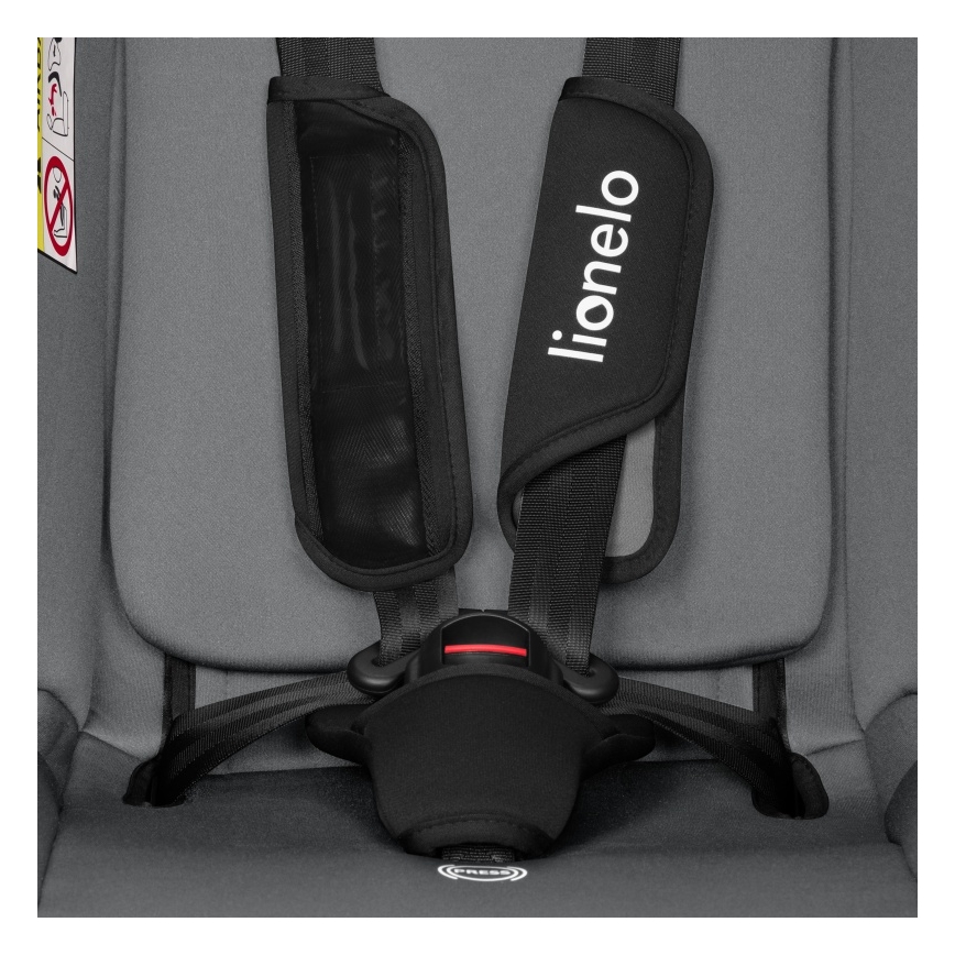 Lionelo - IZZY i-Size laste turvatool 40-150 cm must-hall
