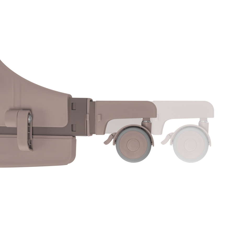 Lionelo - JODIE 3-ühes lastevoodi, beež/taup