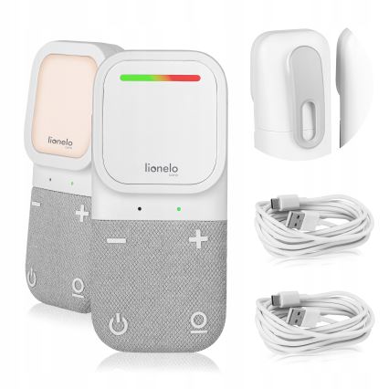 Lionelo - Juhtmevaba laetav beebimonitor heliga BABYLINE 2.2 5V