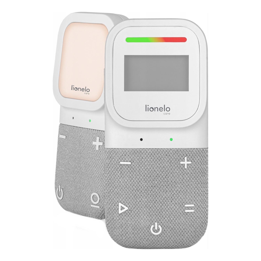 Lionelo - Juhtmevaba laetav beebimonitor heliga BABYLINE 2.3 5V