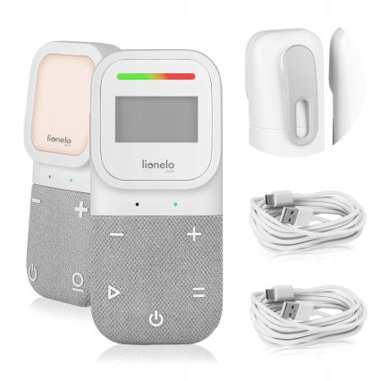 Lionelo - Juhtmevaba laetav beebimonitor heliga BABYLINE 2.3 5V