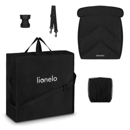 Lionelo - Käru CLOE must/kuldne