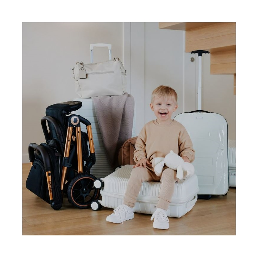 Lionelo - Käru CLOE must/sinine/kuldne