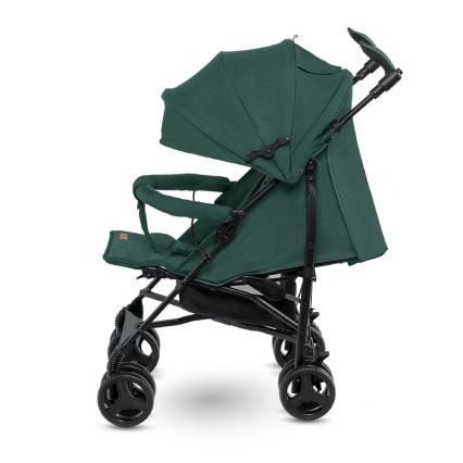 Lionelo - kerge kokkupandav lapsevanker IRMA Green Forest