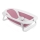 Lionelo - kokkupandav beebivann koos termomeetriga BABY BUBBLE 2x LR44 Roosa magnoolia