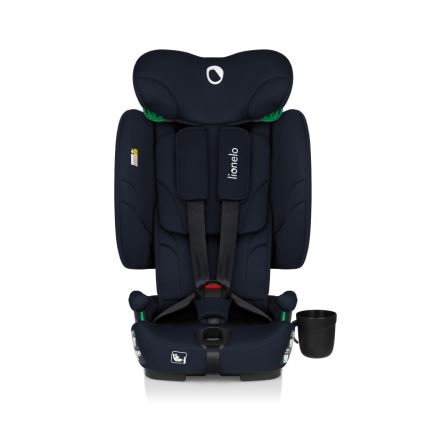 Lionelo - Kokkupandav lapse turvatool NELLY i-Size 76-150 cm tumesinine