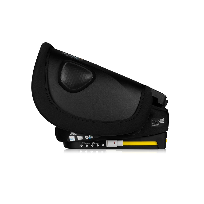 Lionelo - kokkupandav turvatool NELLY i-Size 76-150 cm Black Carbon