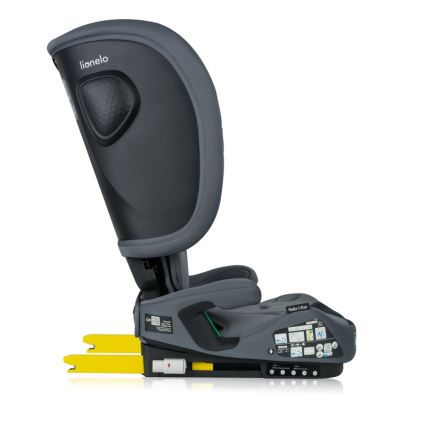 Lionelo - Kokkupandav turvatool NELLY i-Size 76-150 cm grafiit-hall