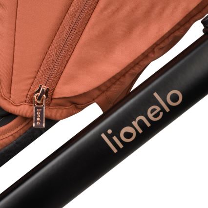 Lionelo - Kombineeritud 2-ühes jalutuskäru LAYLA, roostepruun