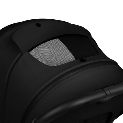 Lionelo - kombineeritud 2‑ühes jalutuskäru MIKA PLUS Black Onyx