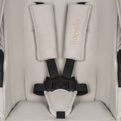 Lionelo - Kombineeritud 3-ühes jalutuskäru AMBER PLUS Beige Sand