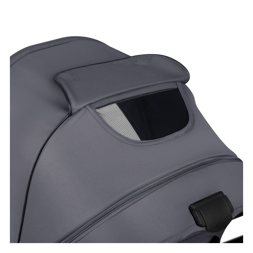 Lionelo - Kombineeritud 3-ühes jalutuskäru AMBER PLUS Hall Grafiit