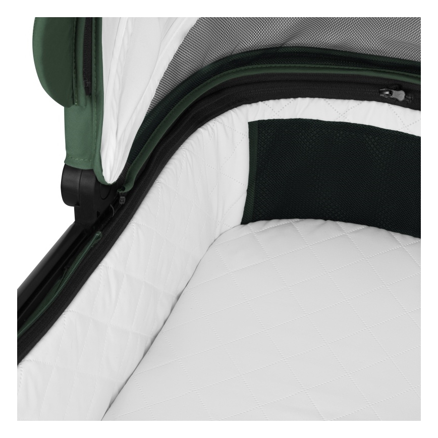 Lionelo - kombineeritud 3-ühes jalutuskäru LAYLA Roheline Mets