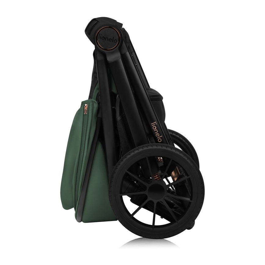Lionelo - kombineeritud 3-ühes jalutuskäru LAYLA Roheline Mets