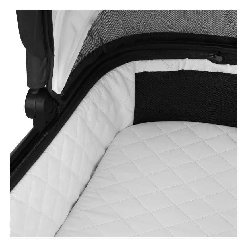 Lionelo - Kombineeritud 3-ühes lapsevanker LAYLA Black Onyx