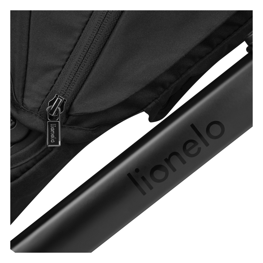 Lionelo - Kombineeritud 3-ühes lapsevanker LAYLA Black Onyx