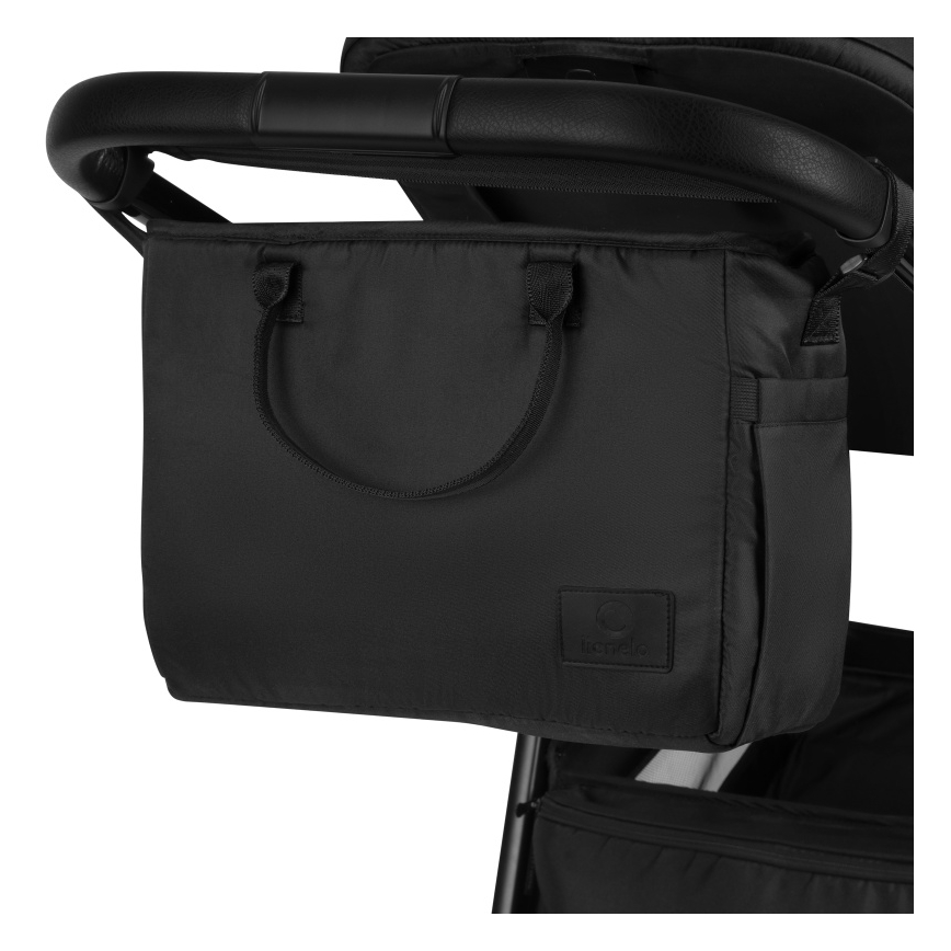 Lionelo - Kombineeritud 3-ühes lapsevanker LAYLA Black Onyx