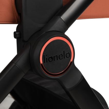 Lionelo - Kombineeritud 3-ühes vanker LAYLA Pruun-rooste
