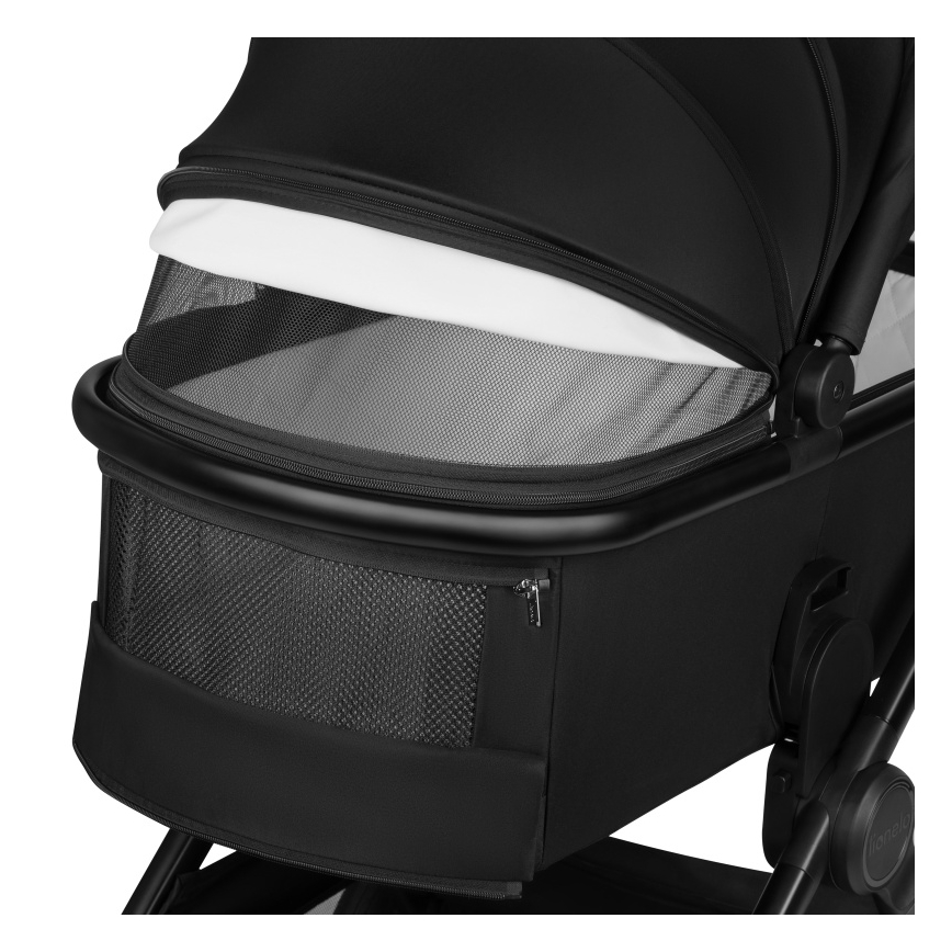 Lionelo - Kombineeritud 3-ühes vankrikomplekt LAYLA Black Onyx