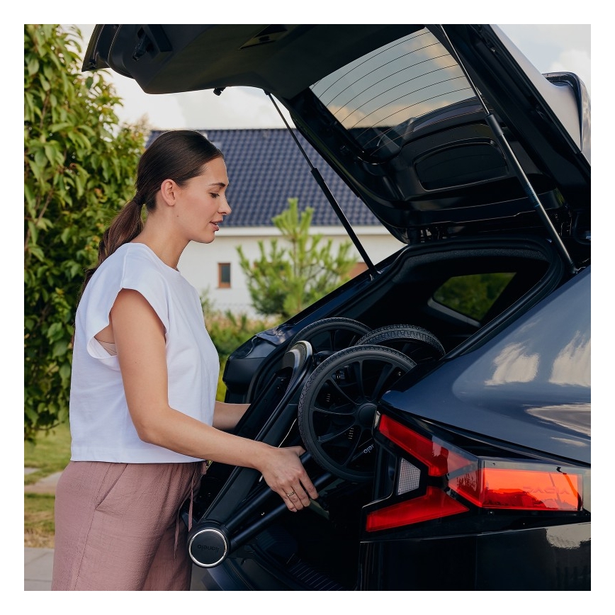 Lionelo - kombineeritud 3‑ühes käru MIKA PLUS beež liiv