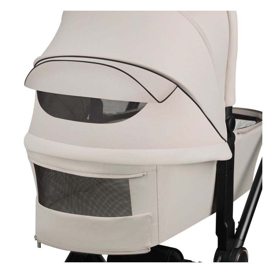 Lionelo - kombineeritud 3‑ühes käru MIKA PLUS beež liiv