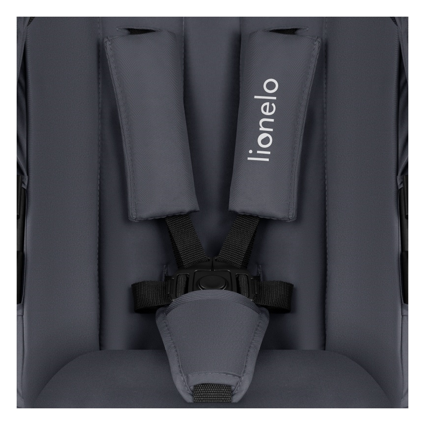 Lionelo - kombineeritud jalutuskäru 2-in-1 AMBER PLUS hall grafiit