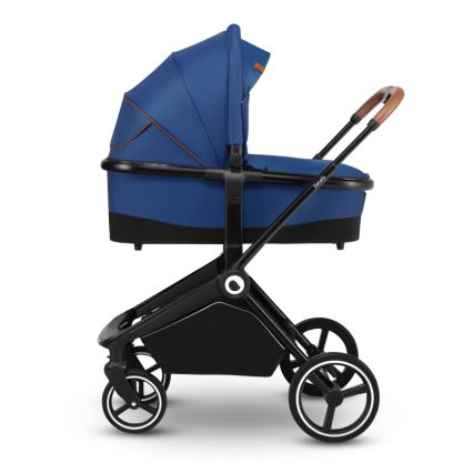 Lionelo - kombineeritud jalutuskäru 2-in-1 MIKA Blue Navy