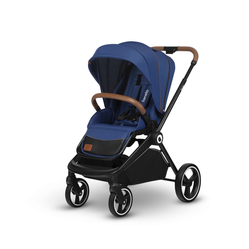 Lionelo - kombineeritud jalutuskäru 2-in-1 MIKA Blue Navy