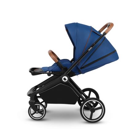 Lionelo - kombineeritud jalutuskäru 2-in-1 MIKA Blue Navy