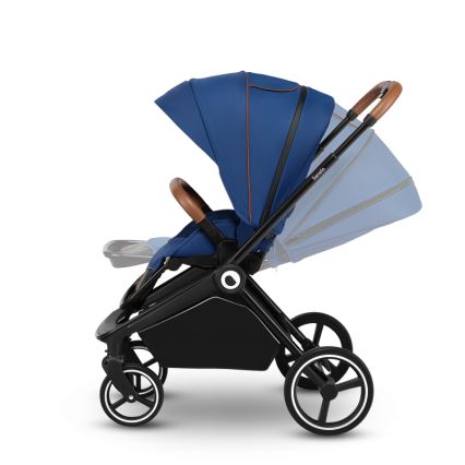 Lionelo - kombineeritud jalutuskäru 2-in-1 MIKA Blue Navy