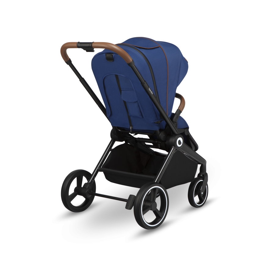 Lionelo - kombineeritud jalutuskäru 2-in-1 MIKA Blue Navy