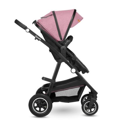 Lionelo - Kombineeritud jalutuskäru 2-ühes AMBER Pink Rose