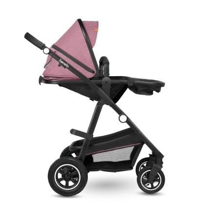 Lionelo - Kombineeritud jalutuskäru 2-ühes AMBER Pink Rose